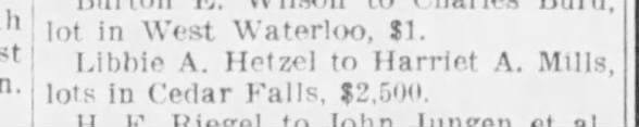 Clipping from The Courier